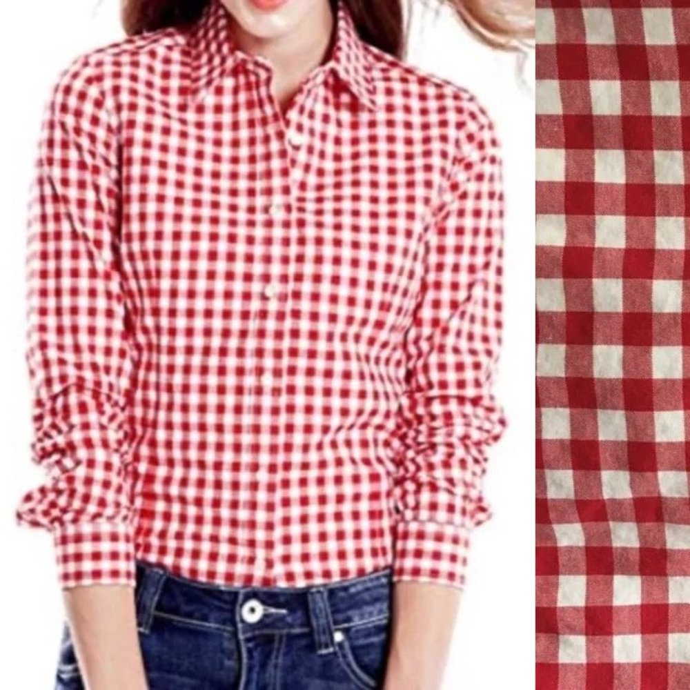 J.Crew | Gingham “Perfect Shirt”